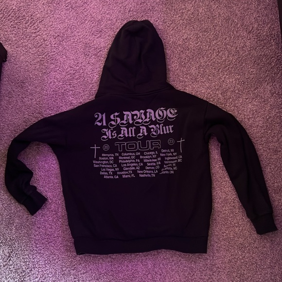 21 savage tour hoodie XL - Picture 2 of 2